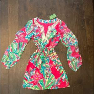 Lilly Pulitzer, long sleeve dress